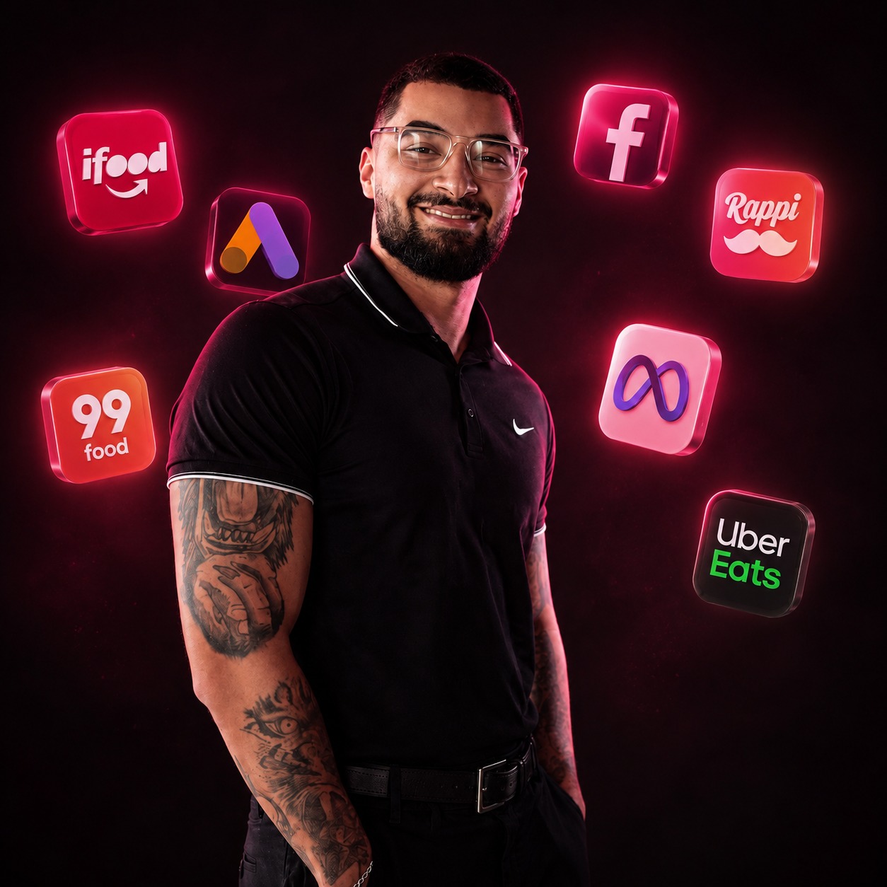Pedro Henrique, fundador da Cronos, assessoria de marketing para restaurantes e delivery